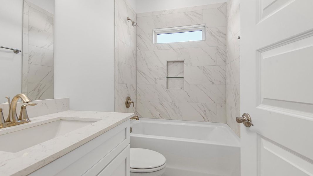 Representative furnished interior of a home built from the Pier by D.R. Horton in Breakfast Point East Phase II, Panama City Beach (Image 15).