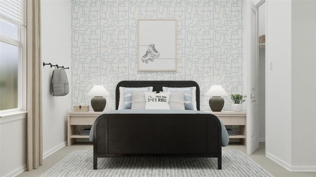 Furnished interior view inside a new home in Anniston, Katy (Image 7).