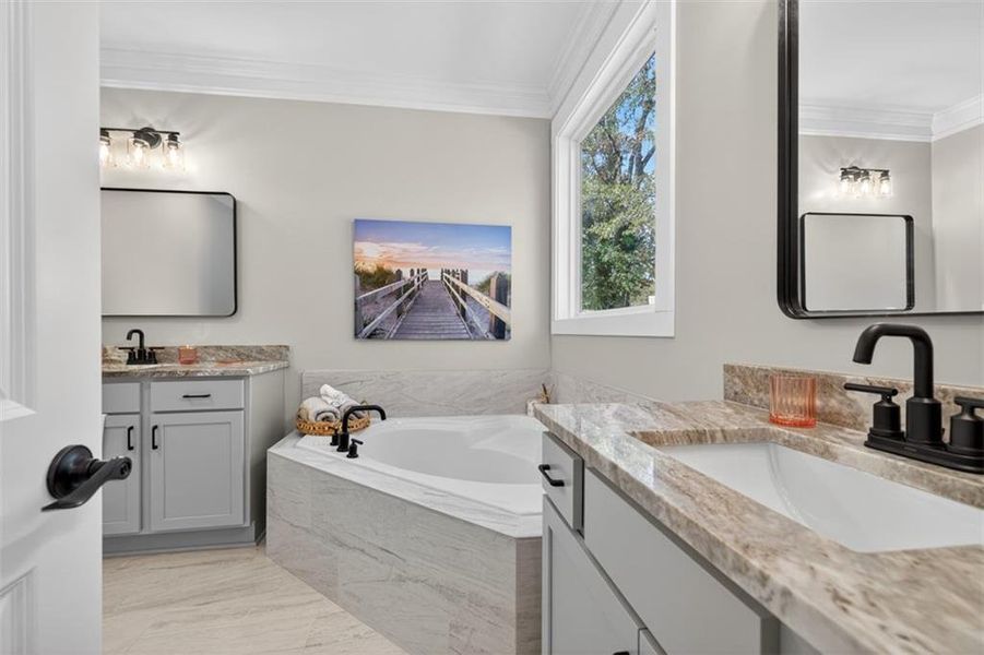 Furnished interior view inside a new home in , Covington (Image 13). Furnished interior view inside a new home in , Covington (Image 13).