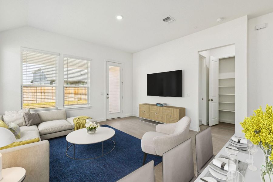 Furnished interior view inside a new home in Windcress, Cove (Image 13). Furnished interior view inside a new home in Windcress, Cove (Image 13).