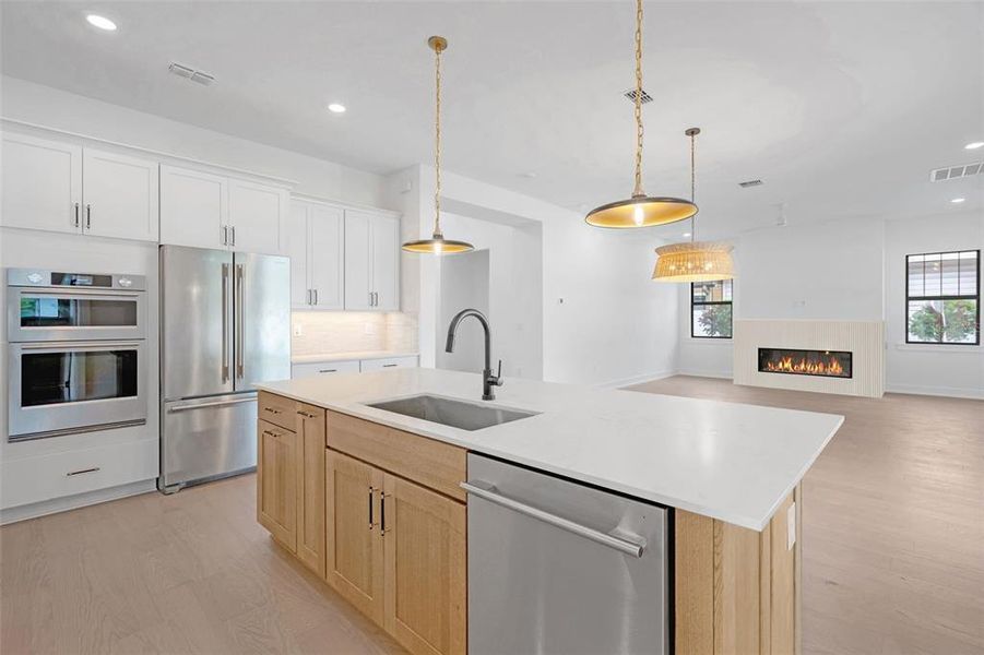 Furnished interior view inside a new home in , Tampa (Image 31).