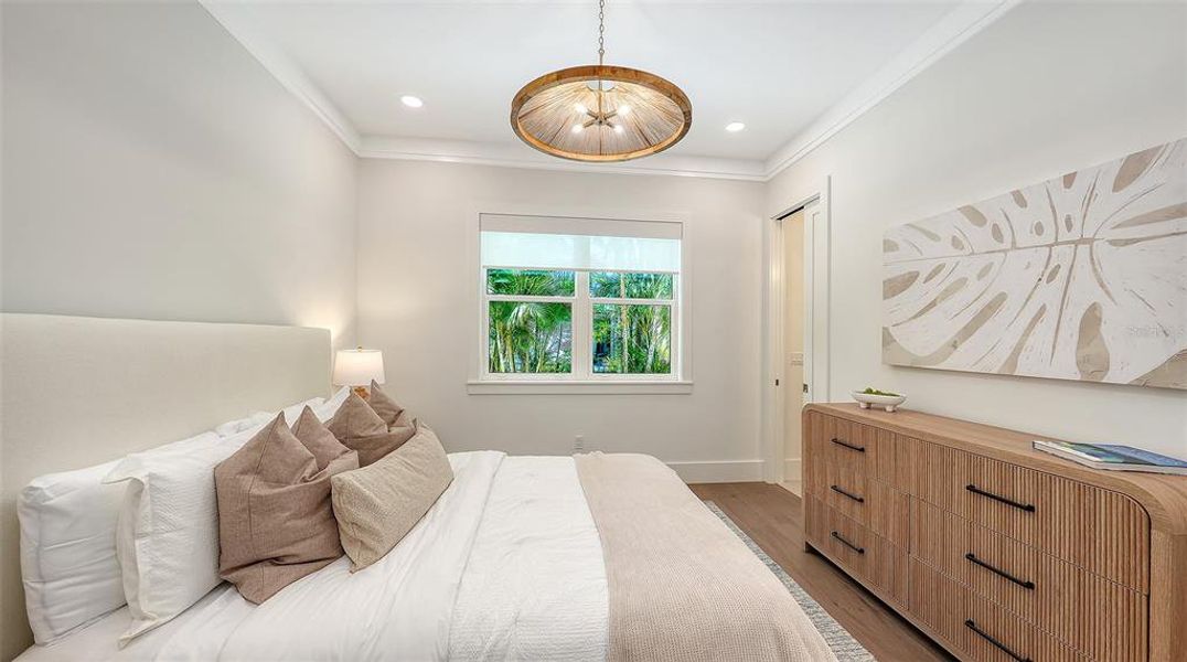 Furnished interior view inside a new home in , Sarasota (Image 18).