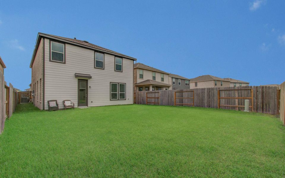 Exterior details and patio area of a home in , Cypress (Image 3). Exterior details and patio area of a home in , Cypress (Image 3).