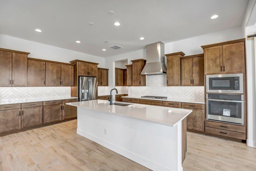 Furnished interior view inside a new home in Palo Verde at North Creek, Queen Creek (Image 34).