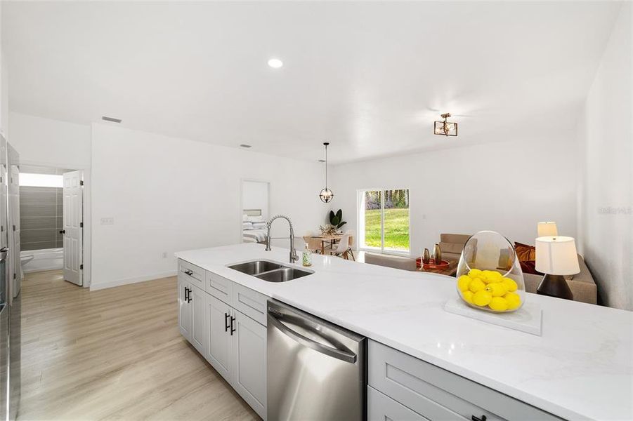 Furnished interior view inside a new home in , Ocala (Image 27).