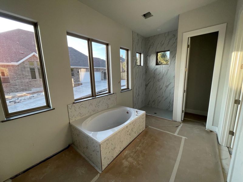 Primary Bath with Large Garden Tub