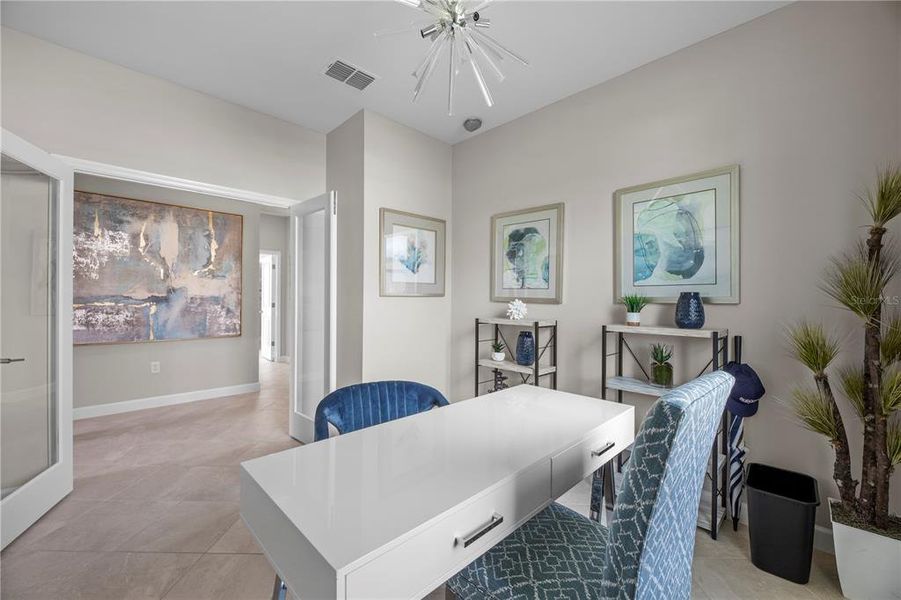 Furnished interior view inside a new home in Lennar at Turnleaf, Punta Gorda (Image 19).