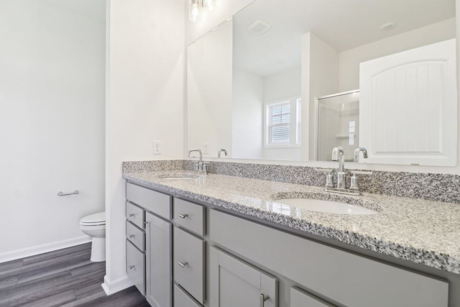 Representative furnished interior of a home built from the Buck Island II by Great Southern Homes in Providence Station at Trolley Run, Aiken (Image 10).