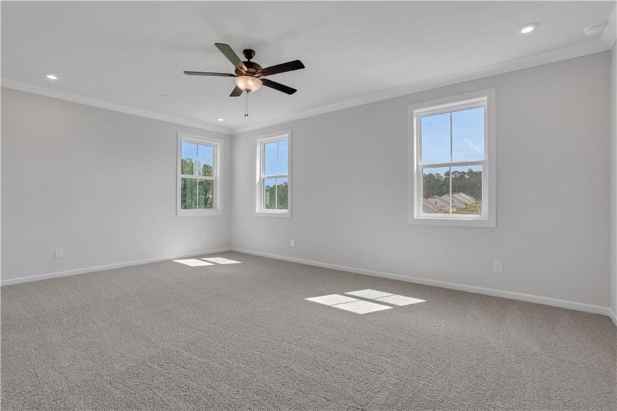 Spacious, unfurnished interior of a new home in Wisteria at GreenHouse, Marietta (Image 33).