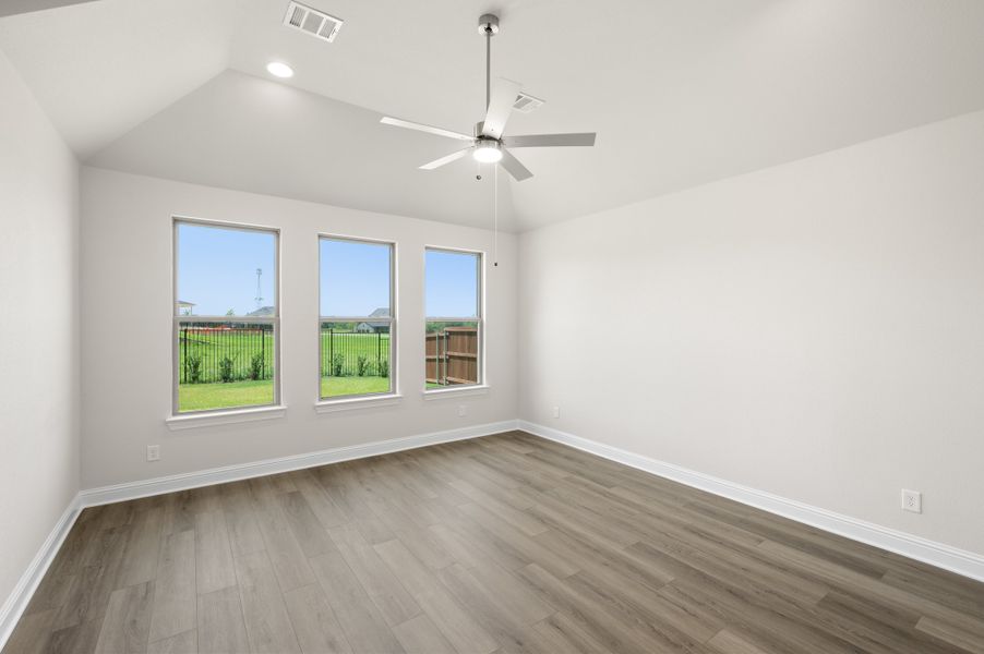 Spacious, unfurnished interior of a new home in Redden Farms, Midlothian (Image 26). Spacious, unfurnished interior of a new home in Redden Farms, Midlothian (Image 26).