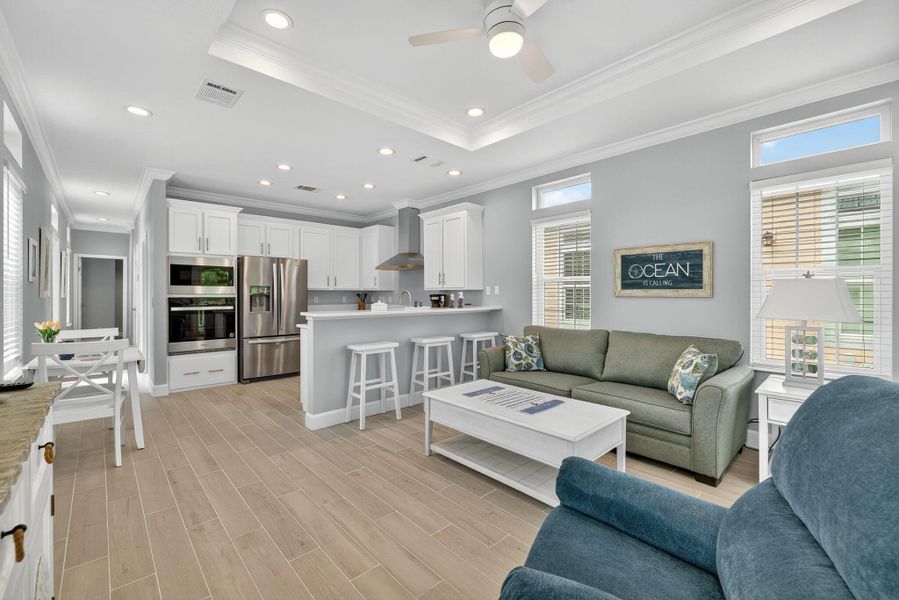 Furnished interior view inside a new home in , Jensen Beach (Image 6).