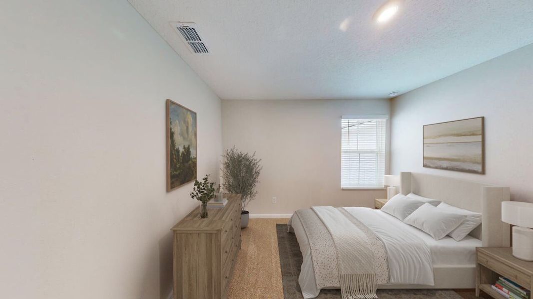 Furnished interior view inside a new home in Egret Creek, Jacksonville (Image 4).