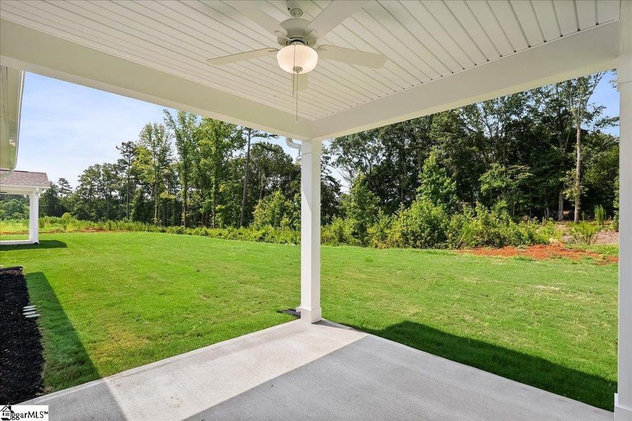 Exterior details and patio area of a home in Lynbrook, Boiling Springs (Image 2). Exterior details and patio area of a home in Lynbrook, Boiling Springs (Image 2).