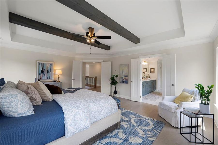 Furnished interior view inside a new home in Sterlington, Canton (Image 35).