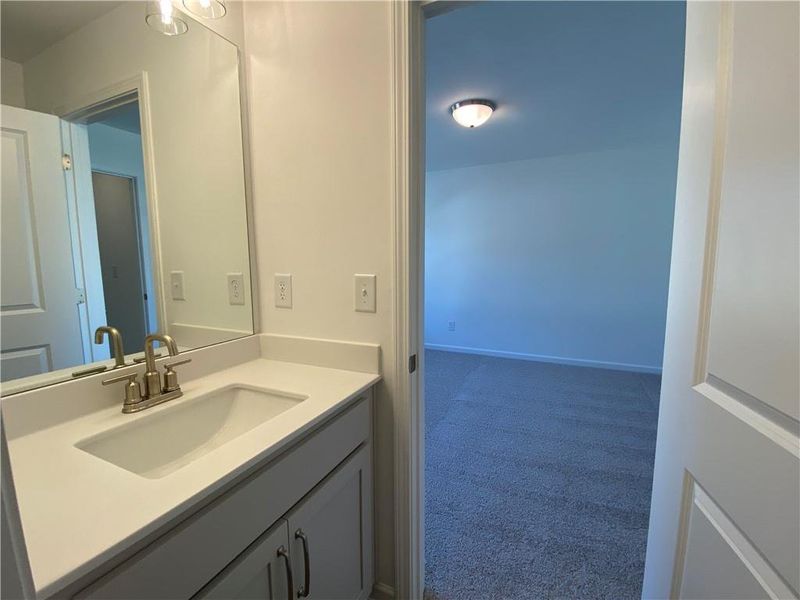 Furnished interior view inside a new home in Creekside, Dawsonville (Image 10).