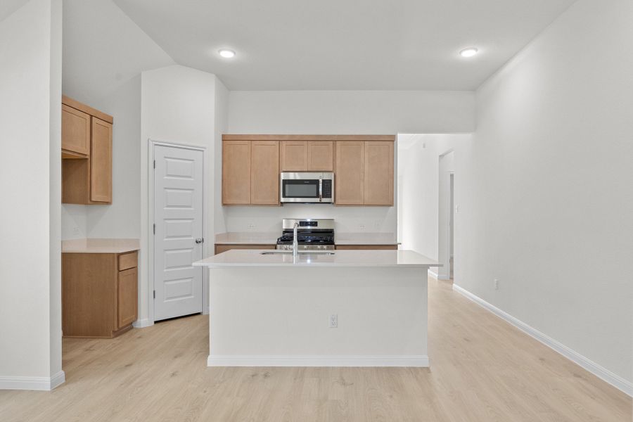 Furnished interior view inside a new home in Trinity Ranch, Elgin (Image 6).