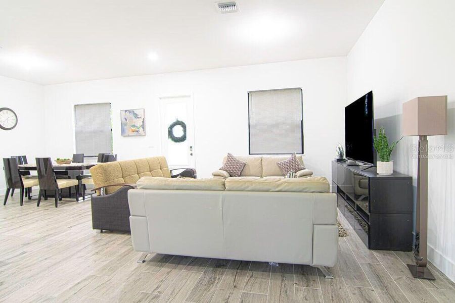 Furnished interior view inside a new home in , Port Charlotte (Image 10). Furnished interior view inside a new home in , Port Charlotte (Image 10).
