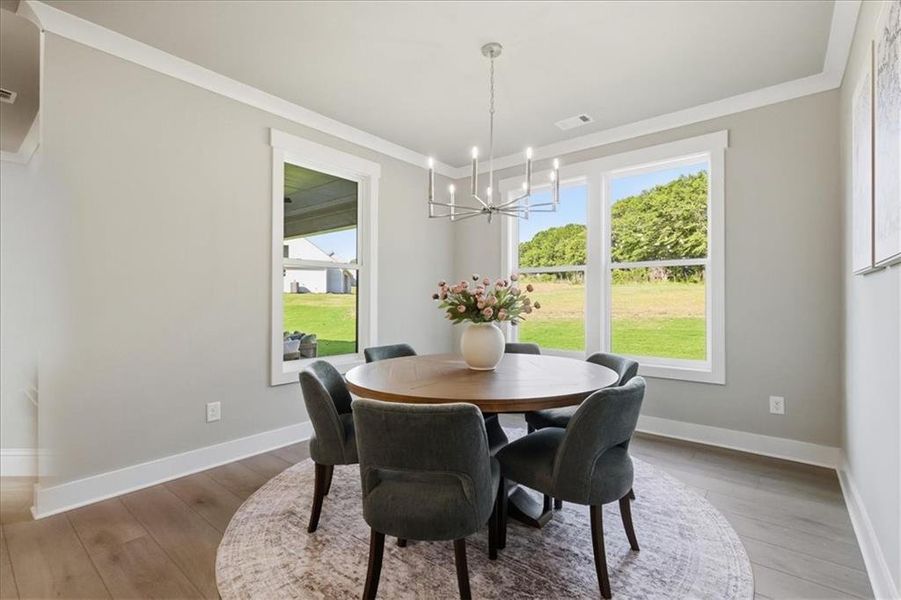 Furnished interior view inside a new home in , Statham (Image 13). Furnished interior view inside a new home in , Statham (Image 13).