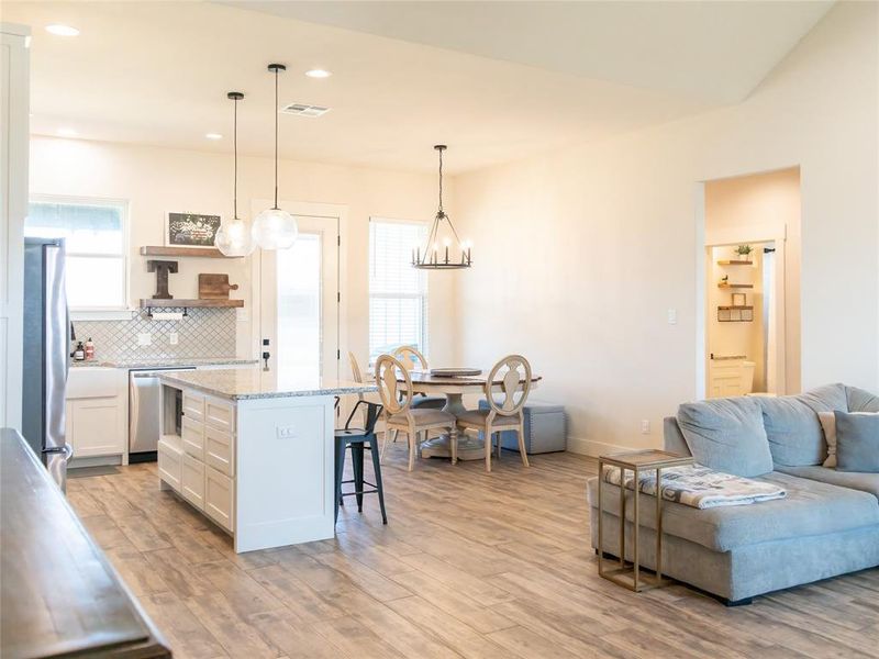 Furnished interior view inside a new home in , Tolar (Image 7). Furnished interior view inside a new home in , Tolar (Image 7).