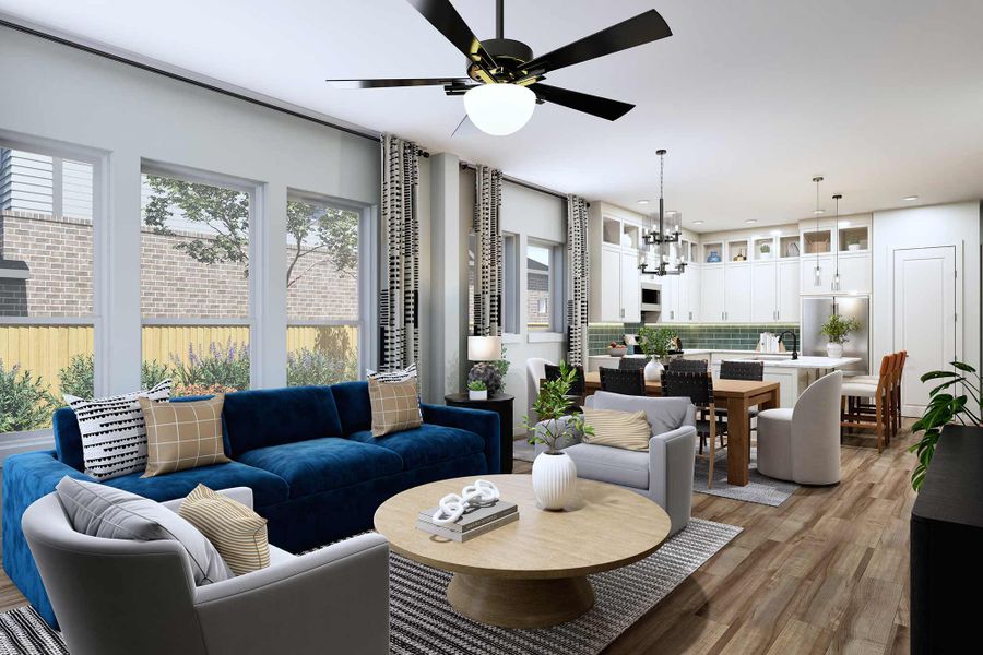 The Boerne - Family Room