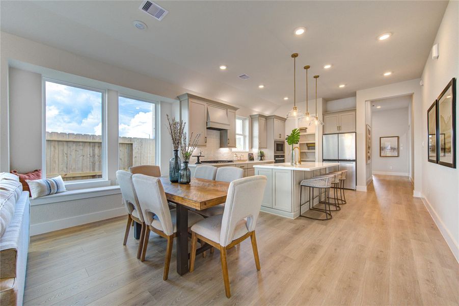 Furnished interior view inside a new home in Jordan Ranch, Katy (Image 40).