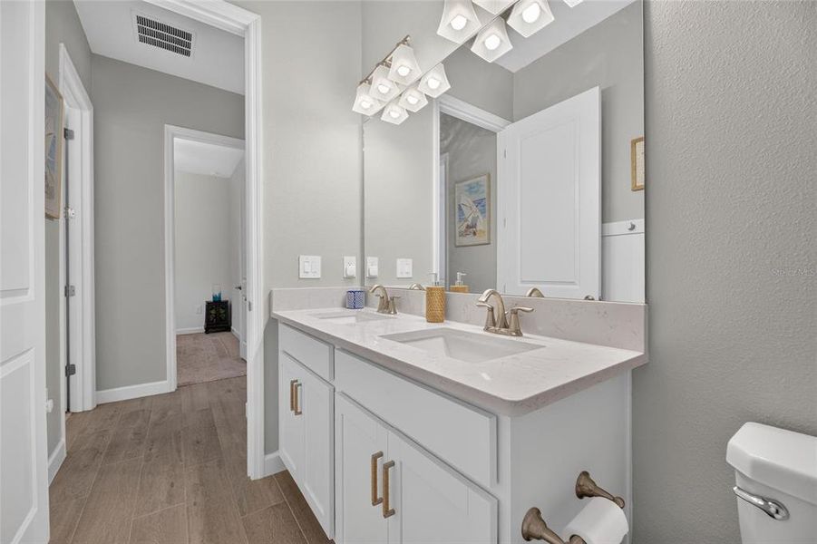 Furnished interior view inside a new home in Southshore Bay Active Adult, Wimauma (Image 17).
