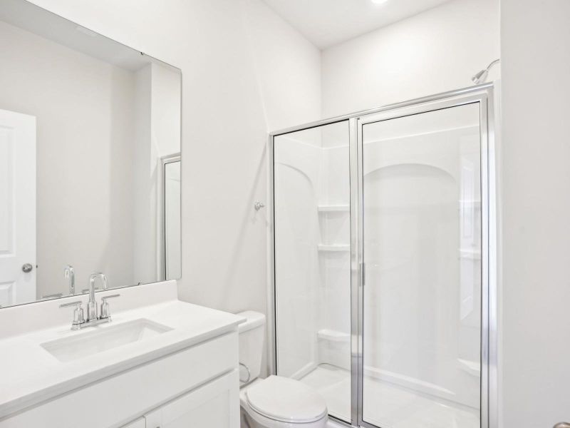 Furnished interior view inside a new home in Walnut Reserve, Conover (Image 7).