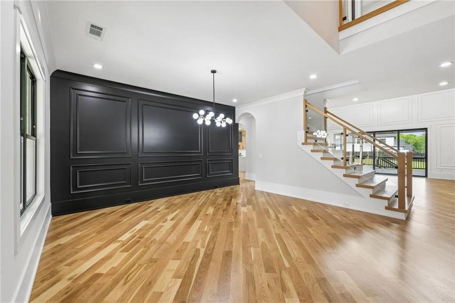 Spacious, unfurnished interior of a new home in , Buford (Image 58).
