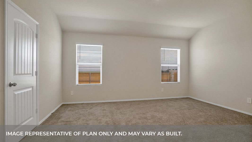 Spacious, unfurnished interior of a new home in Navarro Fields, Seguin (Image 18). Spacious, unfurnished interior of a new home in Navarro Fields, Seguin (Image 18).