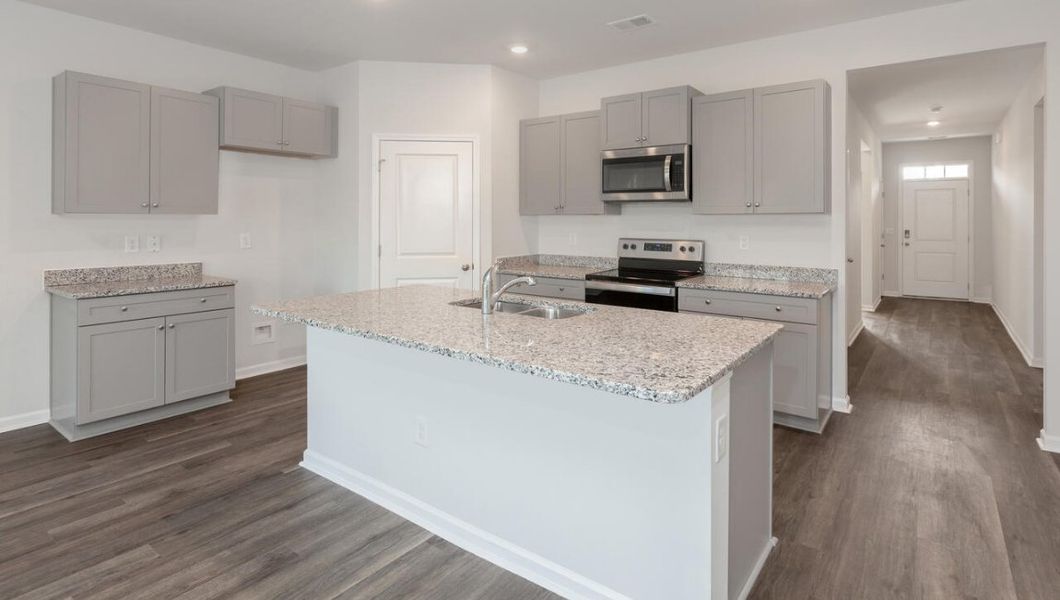 Furnished interior view inside a new home in Bella Point, Bolivia (Image 5).