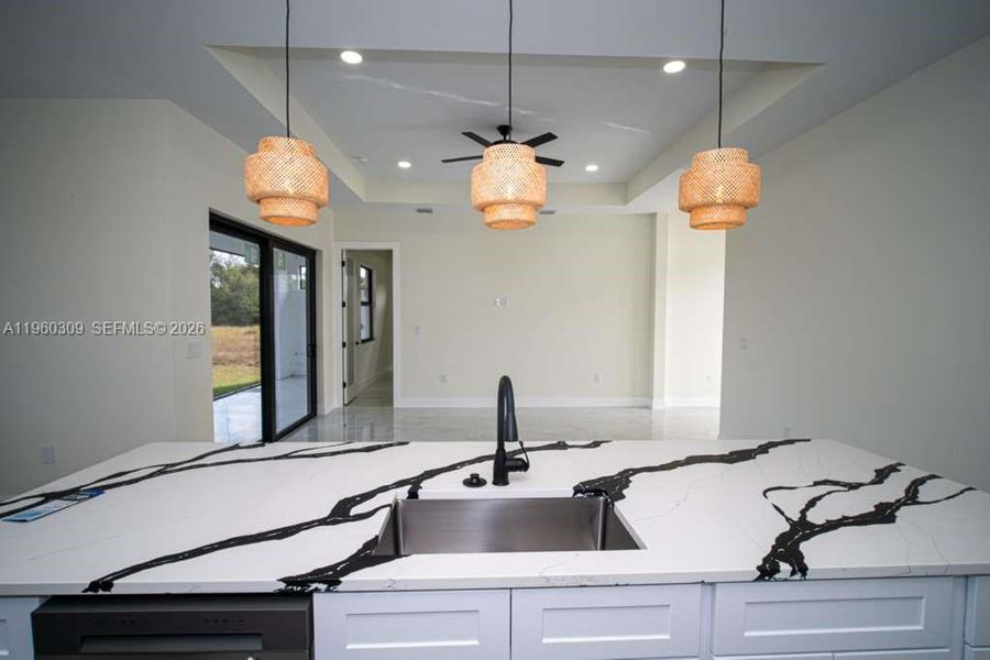 Close-up of interior finishes inside a home in , Lehigh Acres (Image 12).