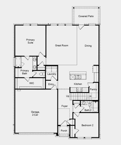 2D floor plan layout of this home in River Ridge, Crandall, TX (Image 2). 2D floor plan layout of this home in River Ridge, Crandall, TX (Image 2).