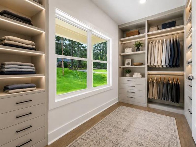 Furnished interior view inside a new home in , Marietta (Image 36).