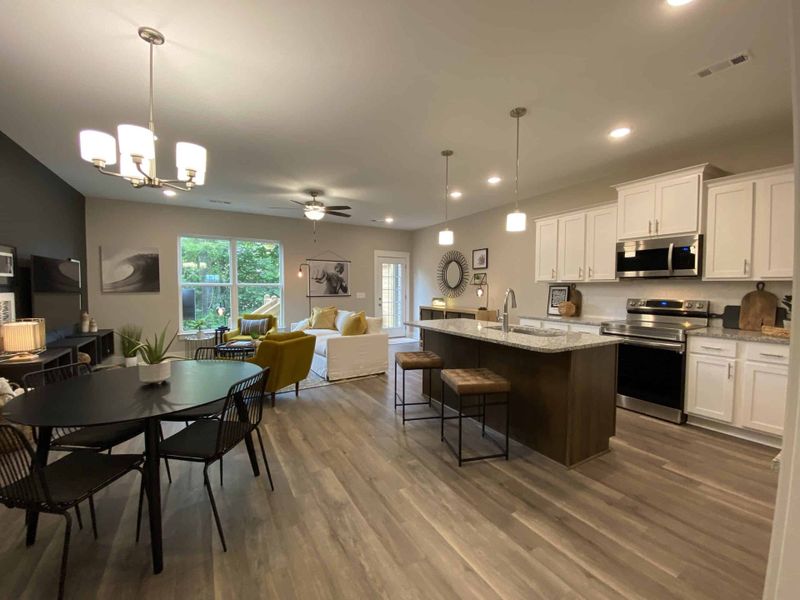 Furnished interior view inside a new home in The Grove at Kennesaw Farms, Gallatin (Image 13). Furnished interior view inside a new home in The Grove at Kennesaw Farms, Gallatin (Image 13).