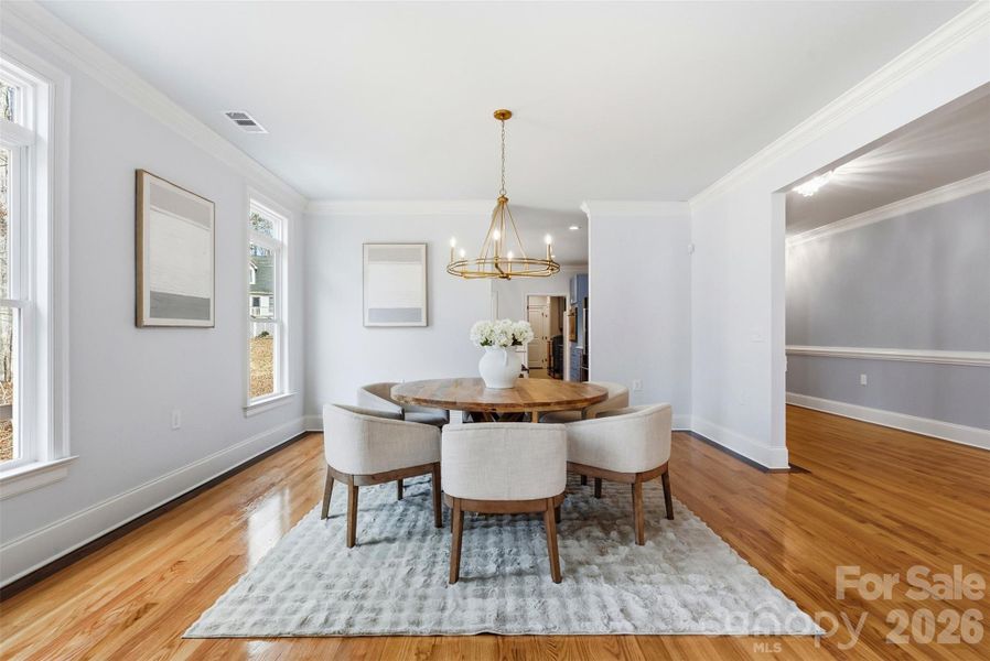 Furnished interior view inside a new home in , Rock Hill (Image 18).