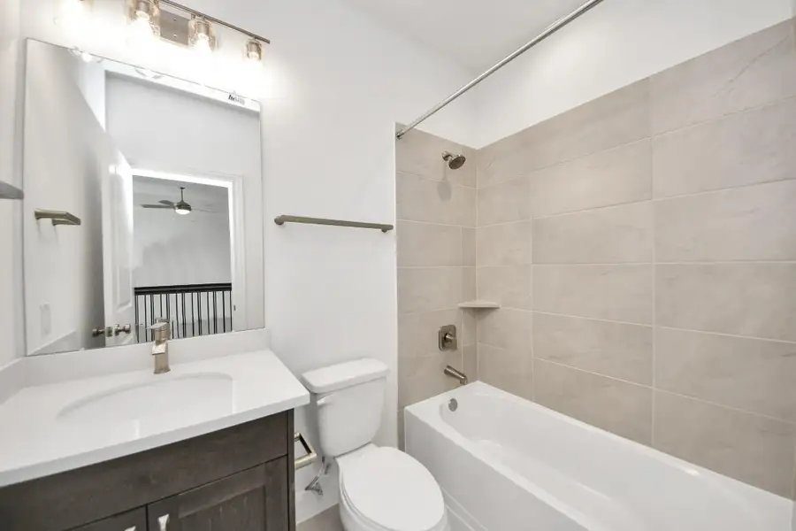 Furnished interior view inside a new home in Marvida, Cypress (Image 11).