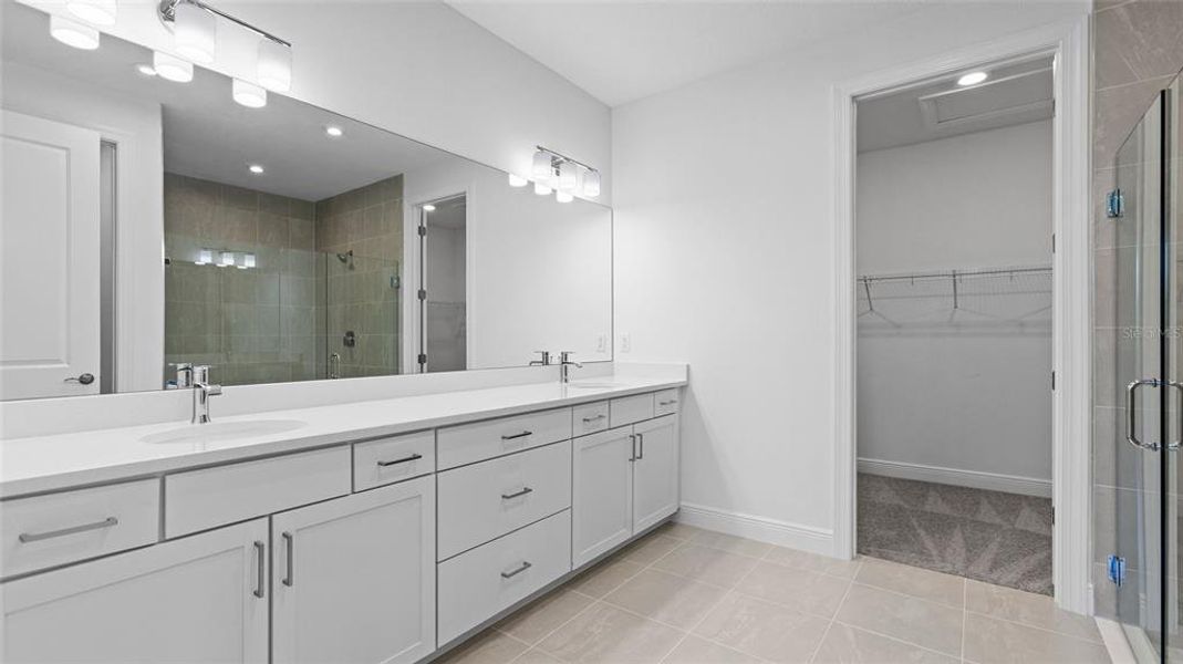 Furnished interior view inside a new home in Woodland Preserve, Parrish (Image 5). Furnished interior view inside a new home in Woodland Preserve, Parrish (Image 5).