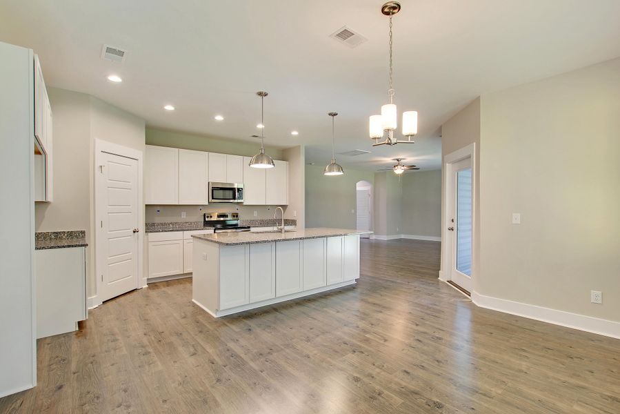 Furnished interior view inside a new home in Creek Pointe, Moncks Corner (Image 4).