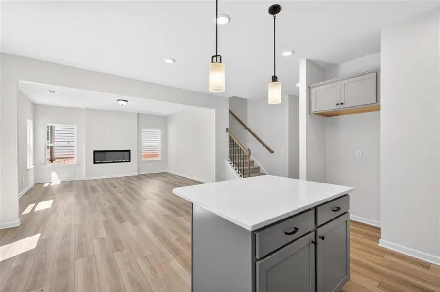 Furnished interior view inside a new home in Evergreen at Lakeside, Temple (Image 12).