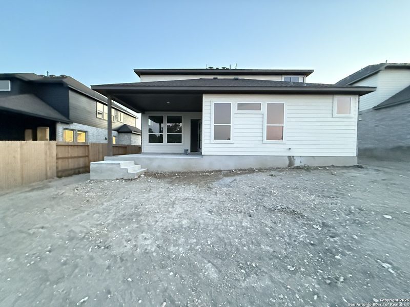 Front exterior of a new home in Buffalo Crossing – New Phase Now Preselling, Cibolo, TX, highlighting curb appeal (Image 19).