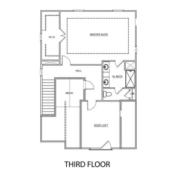 2D floor plan layout of this home in High Pointe View, Cumming, GA (Image 4). 2D floor plan layout of this home in High Pointe View, Cumming, GA (Image 4).