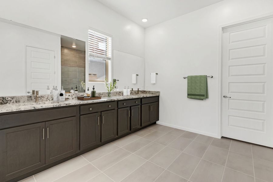 Furnished interior view inside a new home in Saguaro Reserve II, Marana (Image 9). Furnished interior view inside a new home in Saguaro Reserve II, Marana (Image 9).