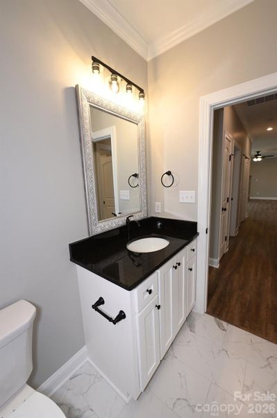 Furnished interior view inside a new home in , Hickory (Image 10).