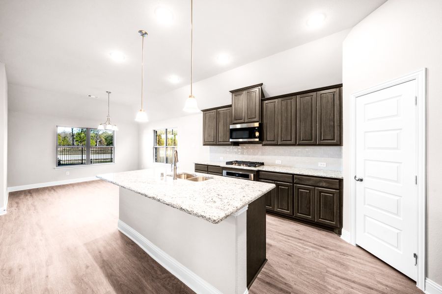 Furnished interior view inside a new home in Forest Ridge Estates, Greenville (Image 7).