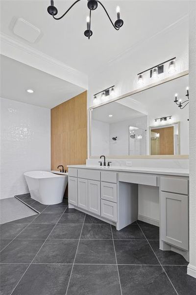 Furnished interior view inside a new home in Panther Creek Estates, Aledo (Image 12). Furnished interior view inside a new home in Panther Creek Estates, Aledo (Image 12).