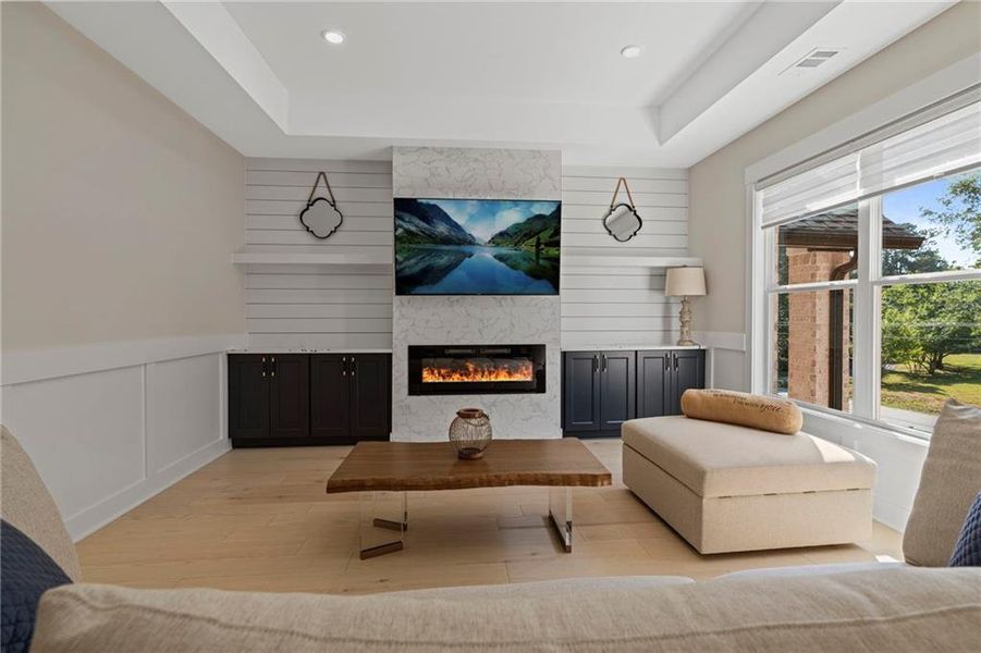 Furnished interior view inside a new home in , Lawrenceville (Image 6).