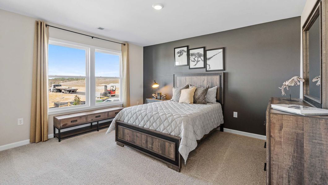 Furnished interior view inside a new home in Sunset Summits, Spartanburg (Image 31). Furnished interior view inside a new home in Sunset Summits, Spartanburg (Image 31).