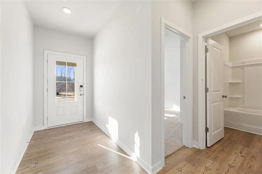 Spacious, unfurnished interior of a new home in Parkview Estates, South Fulton (Image 26). Spacious, unfurnished interior of a new home in Parkview Estates, South Fulton (Image 26).