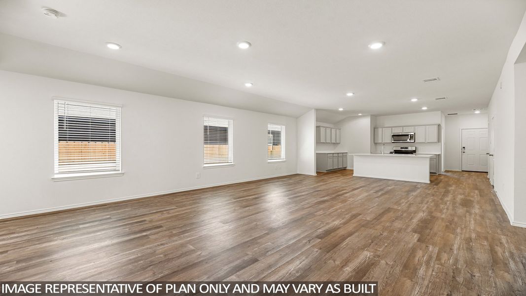 Representative unfurnished interior of a home built from the Seabrook by D.R. Horton in Mill Creek, Magnolia (Image 16). Representative unfurnished interior of a home built from the Seabrook by D.R. Horton in Mill Creek, Magnolia (Image 16).