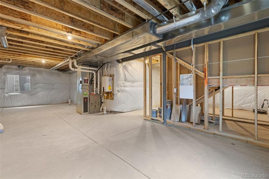 In-progress construction of a new home in The Manors Collection at Golden Overlook, Golden, CO (Image 44).